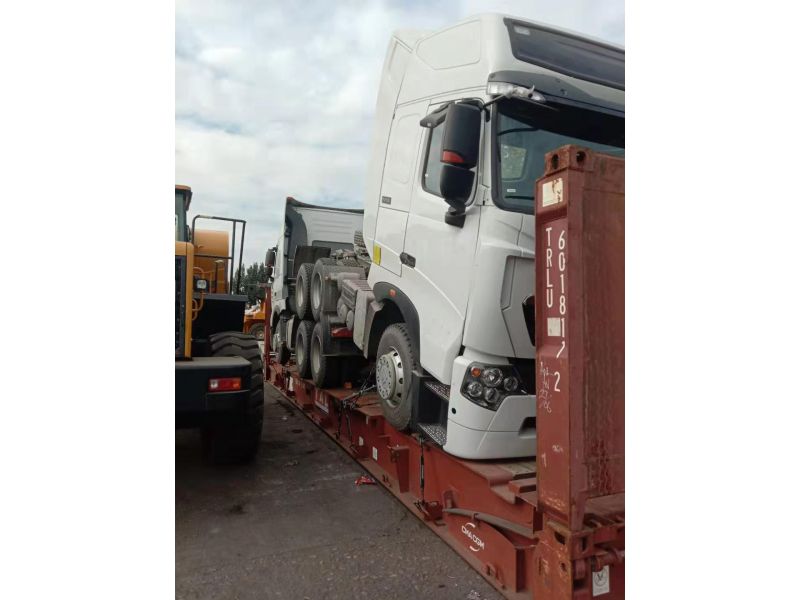 Flat Rack shipping scheme for Tipper Truck